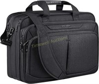 KROSER 17.1 Laptop Bag Water-Repellent  Black