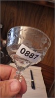 8- Libbey champaign glasses