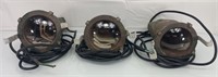 3 Swimming pool lights solid brass housing