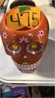 Skull planter