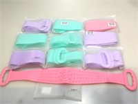 10 JollyLane silicone body back scrubbers. NIB.