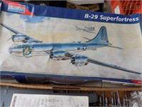 B-29 Super Fortress Model Plane