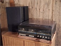 Dual Cassette Player, Speakers