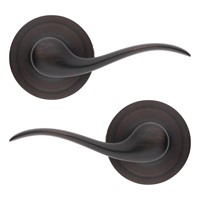 $31  Kwikset Tustin Venetian Bronze Door Handle