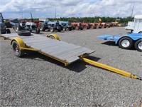 Special Construction Flatbed Tilt Trailer