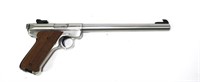Ruger Mark II Target Stainless .22 LR semi-auto,