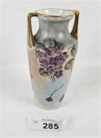 C. T. Altwasser Hand Painted Handled Vase