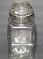 Antique Franklin Caro glass candy jar