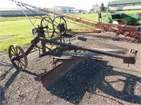 Antique road grader