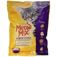 18oz  Meow Mix Cat Food Original Choice Dry Cat Fo