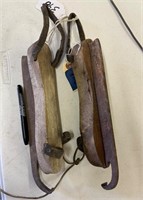 Hand Forged Primitive Ice Skates