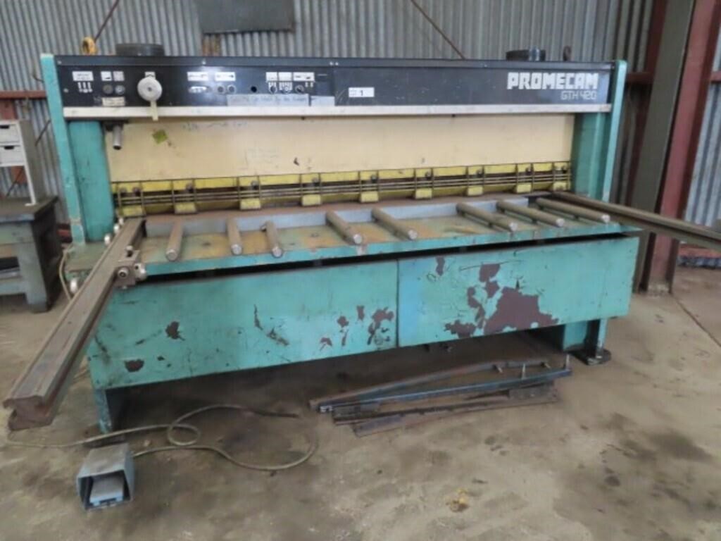 Sheetmetal & Steel Fabrication Auction