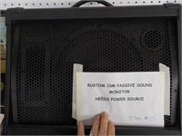 Kustom 10M Passie Sound monitor needs power