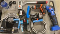 Lot of miscellaneous tools & attachments-1-10ft