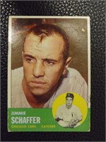 1963 TOPPS #81 JIMMIE SCHAFFER CHICAGO CUBS