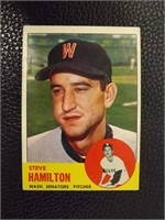 1963 TOPPS #171 STEVE HAMILTON SENATORS
