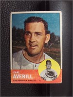 1963 TOPPS #139 EARL AVERILL PHILLIES VINTAGE