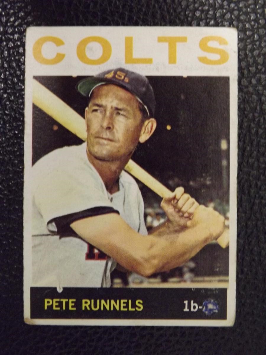 1964 TOPPS #121 PETE RUNNELS HOUSTON COLTS