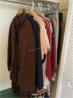 Woman’s blouses, skirts, jackets