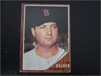 1962 TOPPS #201 IKE DELOCK RED SOX VINTAGE