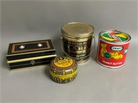 Collection of Various Tins