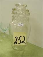 U.S. Glass Tiffin Dakota Apothecary Jar