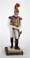 GERMAN PORCELAIN MILITARY FIGURE