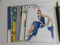 Six Life magazines, 11/1/29, 11/8/29, 7/4/30,