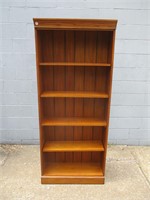 Wood Bookcase 11x30x72"