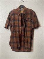 Vintage 1960s Pendleton Wool Shirt Short Sleeve