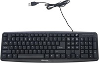 Verbatim Slimline Full Size Wired Keyboard USB