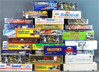 VERY LARGE COLLECTION OF BOXED BASEBALL CARDS