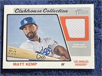 MATT KEMP 2015 CLUBHOUSE COLLECTION RELIC