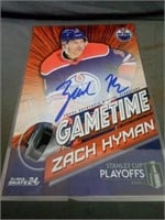Edmonton Oilers Zach Hyman Laminated Picture Has
