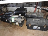 6 TOOL BOXES AND CONTENTS