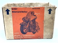 Vintage Harley Davidson AMF Battery Box 
(EMPTY)