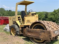 (66)1989 Hyster C832B Padfoot Roller,