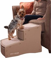 PET GEAR EASY STEP II PET 2-STEPS STAIRS - 150 lbs