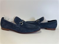 Aldo Men's Dark Blue Suede Loafer Size 10