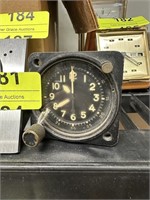 VTG AVIATION GAUGE CLOCK A-13A-1