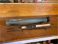 Rapala Fishing Rod (no Tip) and case.