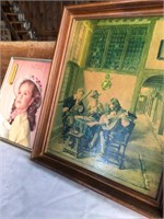 Antique Pictures and Advertising Piece