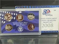 2008 US Mint State Quarter Proof Set
