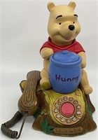 Vtg Disney Winnie The Pooh Telephone