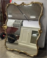 Victorian Style Hanging Mirror.