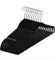 15 pcs Black Felt Hangers 15PCS 17.7 Inch No