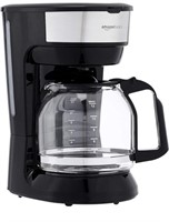 Used Amazon Basics 12-Cup Coffee Maker with