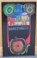 1975 Hundertwasser World Tour Graphic Art Print