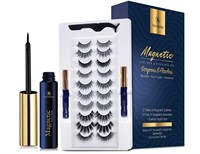 HSBCC 10 Pairs Magnetic Eyeliner and Lashes