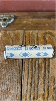 Roll of Jefferson Nickels 35% Silver